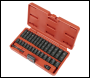 Sealey AK5640M Premier Impact Socket Set 1/4 inch Sq Drive 30pc