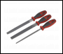 Sealey AK572 3pc 200mm Engineer's File Set