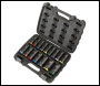 Sealey AK58170M Lock-On™ Deep Impact Socket Set 1/2 inch Sq Drive 16pc