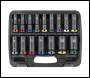 Sealey AK58170M Lock-On™ Deep Impact Socket Set 1/2 inch Sq Drive 16pc