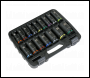 Sealey AK5818M Premier Deep Impact Socket Set 1/2 inch Sq Drive 16pc