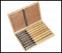 Sealey AK60/8 Wood Turning Chisel Set 8pc