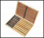 Sealey AK60/8 Wood Turning Chisel Set 8pc