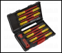 Sealey AK6128 Premier Interchangeable Screwdriver Set 13pc - VDE Approved