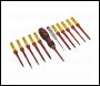 Sealey AK6128 Premier Interchangeable Screwdriver Set 13pc - VDE Approved