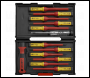 Sealey AK6128 Premier Interchangeable Screwdriver Set 13pc - VDE Approved