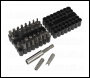 Sealey AK614 Security Bit & Magnetic Adaptor Set 33pc