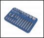 Sealey AK619 Premier TRX-Star* Socket & Bit Set 1/4 inch , 3/8 inch  & 1/2 inch Sq Drive 30pc