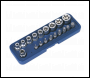 Sealey AK6191 Premier TRX-Star* Socket & Bit Set 3/8 inch Sq Drive 19pc