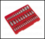 Sealey AK6197 Premier TRX-Star* Socket & Security Socket Bit Set 1/4 inch , 3/8 inch  & 1/2 inch Sq Drive 38pc
