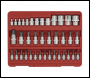 Sealey AK6197 TRX-Star* Socket & Security Socket Bit Set 38pc 1/4 inch , 3/8 inch  & 1/2 inch Sq Drive