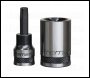 Sealey AK6197B Premier Black TRX-Star* Socket & Security Socket Bit Set 1/4 inch , 3/8 inch  & 1/2 inch Sq Drive 38pc