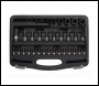 Sealey AK6197B Premier Black TRX-Star* Socket & Security Socket Bit Set 1/4 inch , 3/8 inch  & 1/2 inch Sq Drive 38pc