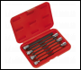 Sealey AK62255 Hex Socket Bit Set 7pc 3/8 inch Sq Drive 150mm Metric