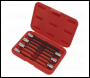 Sealey AK62257 Premier Ball-End Hex Socket Bit Set 3/8 inch Sq Drive 7pc