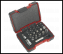 Sealey AK6226 TRX-P* & Security TRX-TS* Bit Set 23pc 1/4 inch  & 3/8 inch Sq Drive