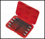 Sealey AK62261 TRX-Star* Socket Bit Set 9pc 3/8 inch Sq Drive 150mm