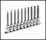 Sealey AK6236 TRX-Star* Socket Bit Set 10pc 3/8 inch Sq Drive 95mm