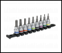 Sealey AK6251 Premier Platinum TRX-Star* Socket Bit Set 3/8 inch Sq Drive 9pc