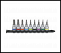 Sealey AK6251 Premier Platinum TRX-Star* Socket Bit Set 3/8 inch Sq Drive 9pc
