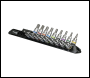 Sealey AK6252 Premier Platinum Series Hex & TRX-Star* Socket Bit Set 3/8 inch Sq Drive 18pc