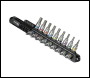 Sealey AK6252 Premier Platinum Series Hex & TRX-Star* Socket Bit Set 3/8 inch Sq Drive 18pc