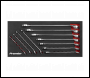 Sealey AK630AF Premier Imperial Combination Spanner Set 11pc