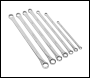 Sealey AK6311 Extra-Long Double End Ring Spanner Set in EVA Foam Tray 7pc