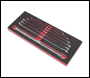 Sealey AK6311 Extra-Long Double End Ring Spanner Set 7pc