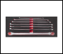 Sealey AK6311 Extra-Long Double End Ring Spanner Set 7pc