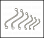 Sealey AK6315 Premier S-Spanner Set 6pc