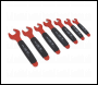 Sealey AK63171 Insulated Open-End Spanner Set 7pc VDE Approved