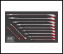 Sealey AK63254 Premier Imperial Combination Spanner Set 11pc