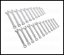Sealey AK63256 Combination Spanner Set 23pc Metric/Imperial