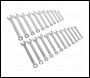 Sealey AK63256 Premier Metric/Imperial Combination Spanner Set 23pc