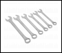 Sealey AK63259 Premier Jumbo Combination Spanner Set 6pc