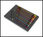 Sealey AK63267 Premier Multi-Coloured Combination Spanner Set 12pc
