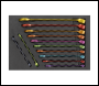 Sealey AK63267 Premier Multi-Coloured Combination Spanner Set 12pc