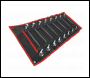 Sealey AK6327 Premier Offset Double End Ring Spanner Set 8pc