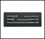 Sealey AK6331 Premier Extension Bar Set 1/4 inch Sq Drive 5pc