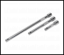 Sealey AK6340 Extension Bar Set 3pc 3/8 inch Sq Drive