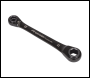 Sealey AK63923 Premier Black 4-in-1 Reversible Lock-On™ Ratchet Ring Spanner