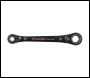 Sealey AK63923 Premier Black 4-in-1 Reversible Lock-On™ Ratchet Ring Spanner