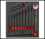 Sealey AK63940B Premier Black Combination Ratchet Spanner Set 12pc