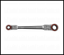 Sealey AK63947 Premier Platinum 4-in-1 Flexi-Head Reversible Ratchet Ring Spanner