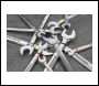 Sealey AK63950 Premier Platinum Anti-Slip Combination Spanner Set 12pc