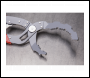 Sealey AK6421 Premier Self-Adjusting Angled Oil Filter Pliers