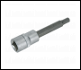 Sealey AK657 Hex Socket Bit 7mm Long 1/2 inch Sq Drive