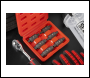 Sealey AK658 Double End Oil Drain Plug Key Set 6pc
