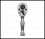 Sealey AK660S Premier Stubby Pear-Head Ratchet Wrench with Flip Reverse 1/4 inch Sq Drive